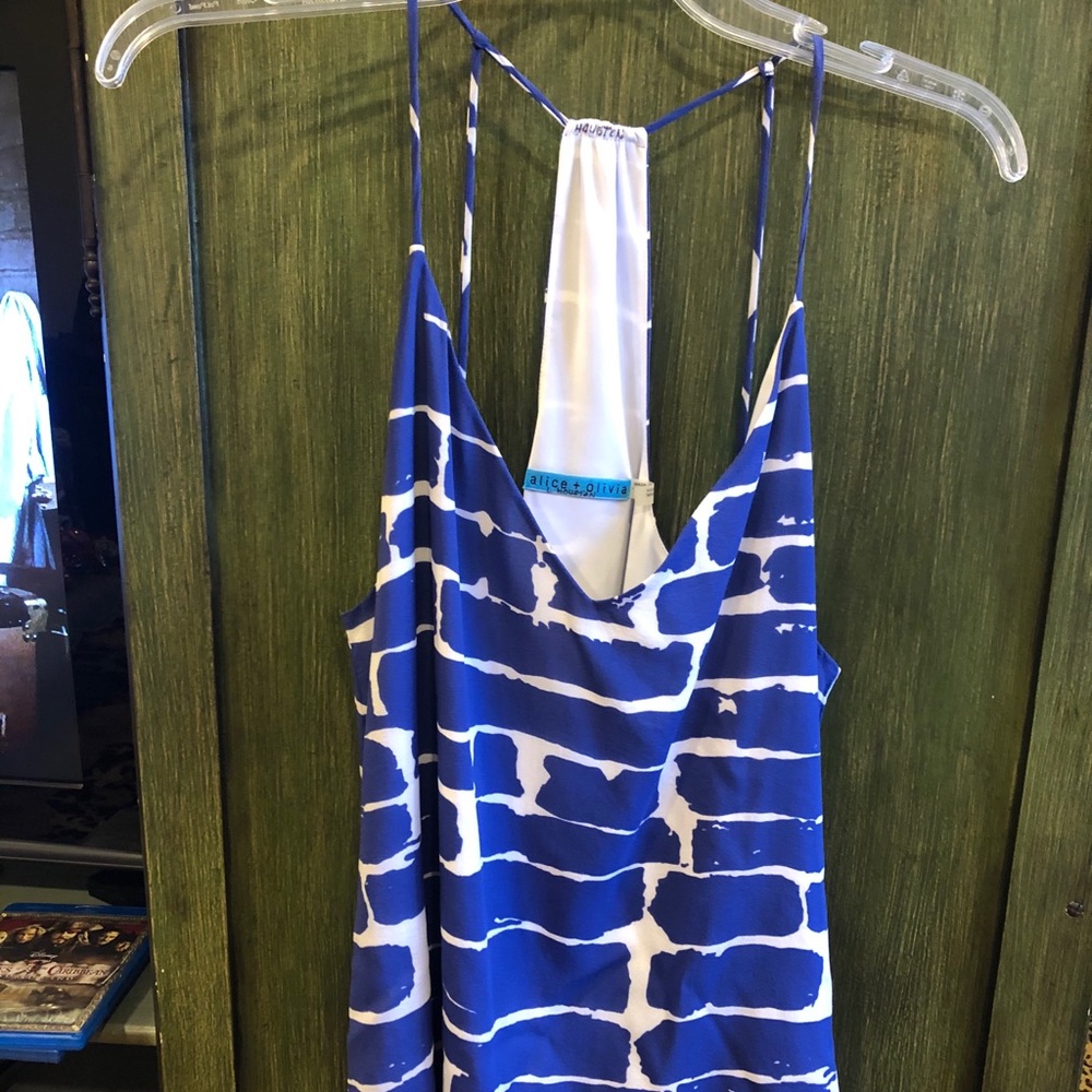 Alice and Olivia silk tank top